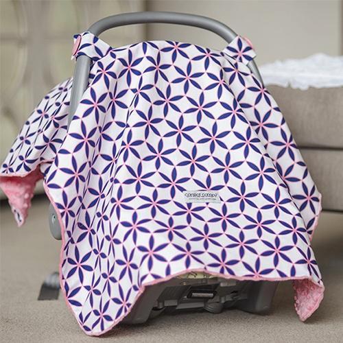 Kendra Original Minky Car Seat Canopy Canopy by Couture - My Little Baby Bug