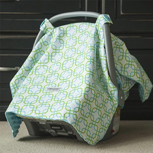 Hayden Original Minky Car Seat Canopy Canopy by Couture - My Little Baby Bug