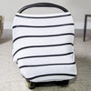 Black Stripes Multi Use Stretch Cover by Canopy Couture - My Little Baby Bug
