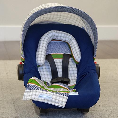 Lawrence Car Seat Cover Whole Caboodle by Canopy Couture - My Little Baby Bug