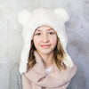 Polar Bear Faux Fur Hat for Kids & Adults by Eskimo Kids - My Little Baby Bug