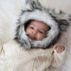 Wolf Faux Fur Hat for Kids & Adults by Eskimo Kids - My Little Baby Bug