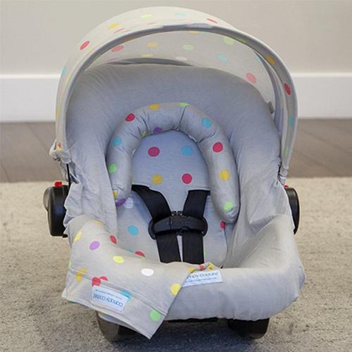 Cullen Car Seat Cover Whole Caboodle by Canopy Couture - My Little Baby Bug