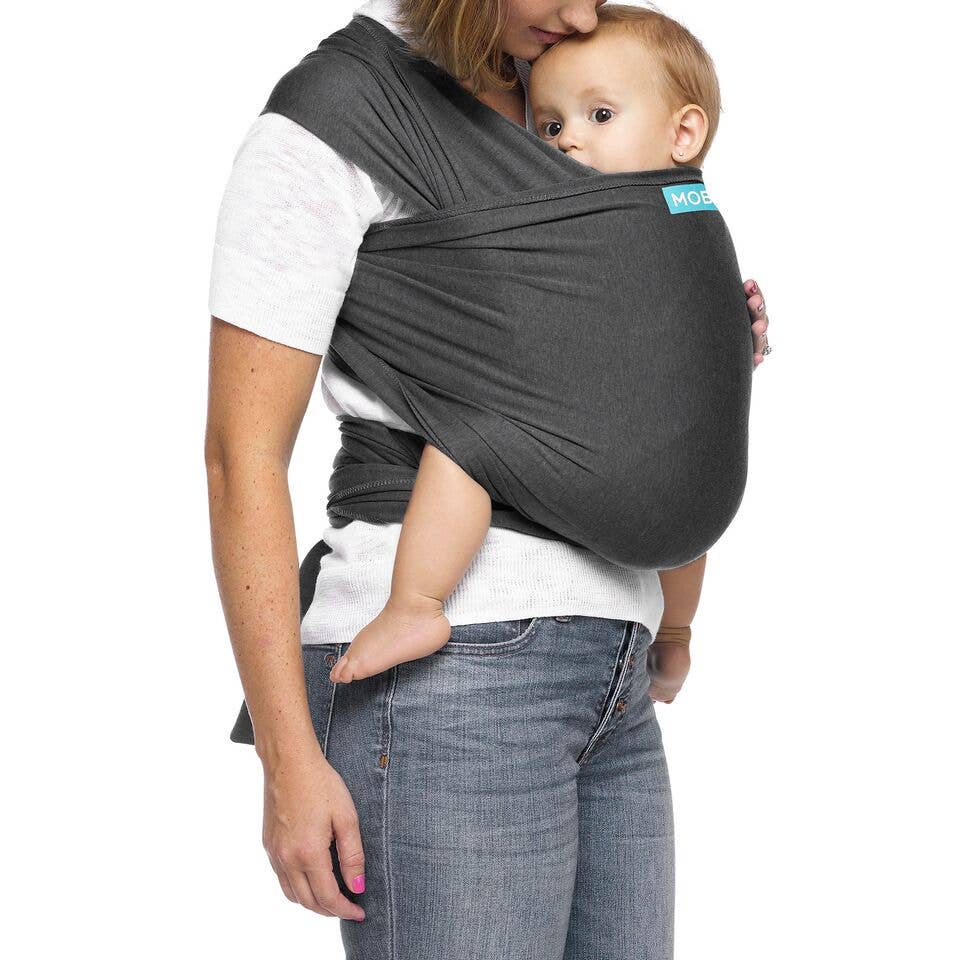 Gentage sig for ikke at nævne perforere Moby™ Wrap Evolution Baby Carrier - Charcoal | My Little Baby Bug