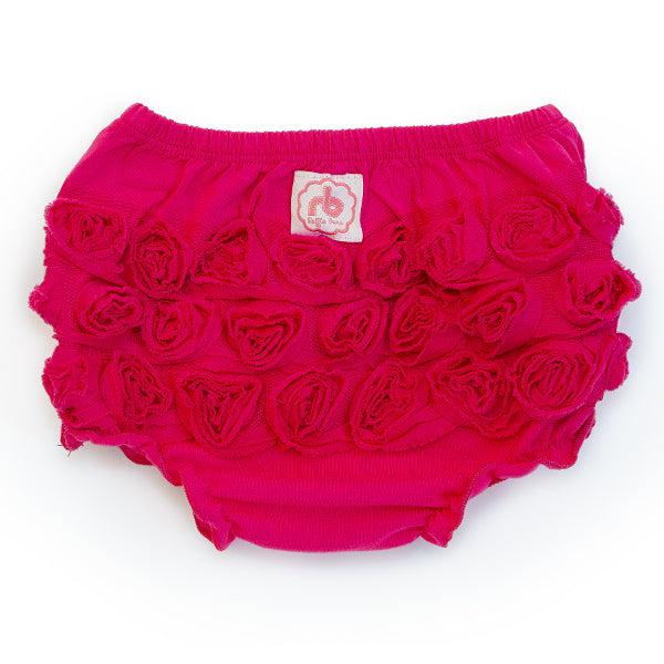 Hibiscus Diaper Cover for Girls by Ruffle Buns - My Little Baby Bug