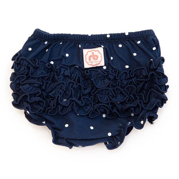 Nautical Diaper Cover for Girls by Ruffle Buns - My Little Baby Bug