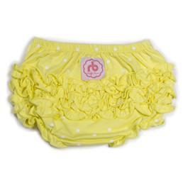 Lemonade Diaper Cover for Girls by Ruffle Buns - My Little Baby Bug
