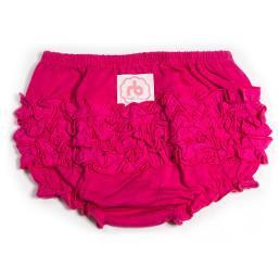 Magenta Diaper Cover for Girls by Ruffle Buns - My Little Baby Bug