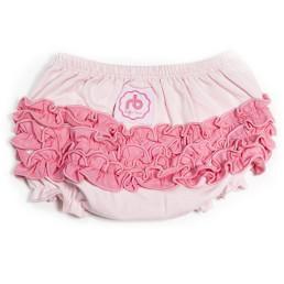 Bubble Gum Diaper Cover for Girls by Ruffle Buns - My Little Baby Bug