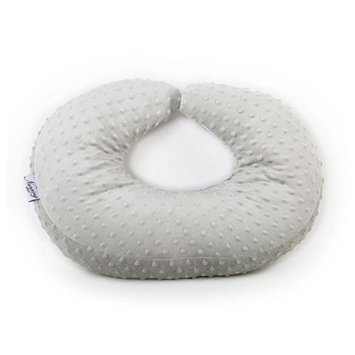 Gray Minky Pillow by Nursing Pillow - My Little Baby Bug