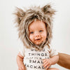 Grizzly Bear Faux Fur Hat for Kids & Adults by Eskimo Kids - My Little Baby Bug
