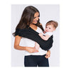 Black Adjustable Pouch Baby Sling Carrier by Hotslings - My Little Baby Bug